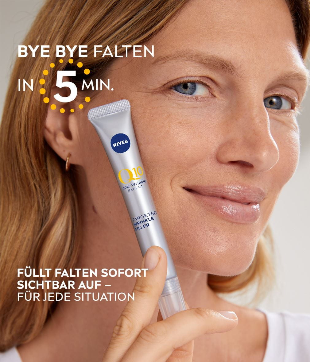 NIVEA Q10 Anti Falten Experte Gezielter Falten Auffüller 15ml