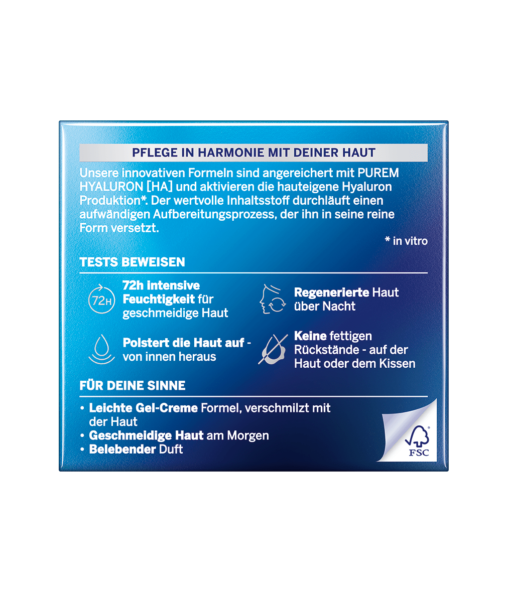 NIVEA Hydra Skin Effect Nachtpflege Gel